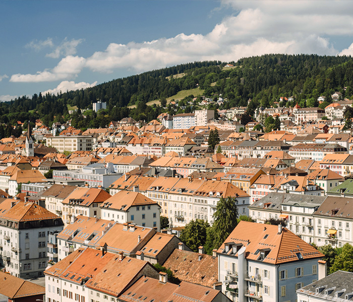 Map of our Practice Enterprises in Switzerland